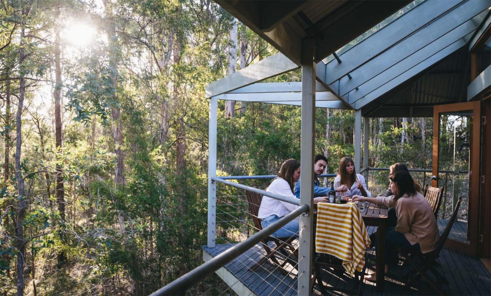 Bombah Point Eco Cottages Bulahdelah Exterior photo
